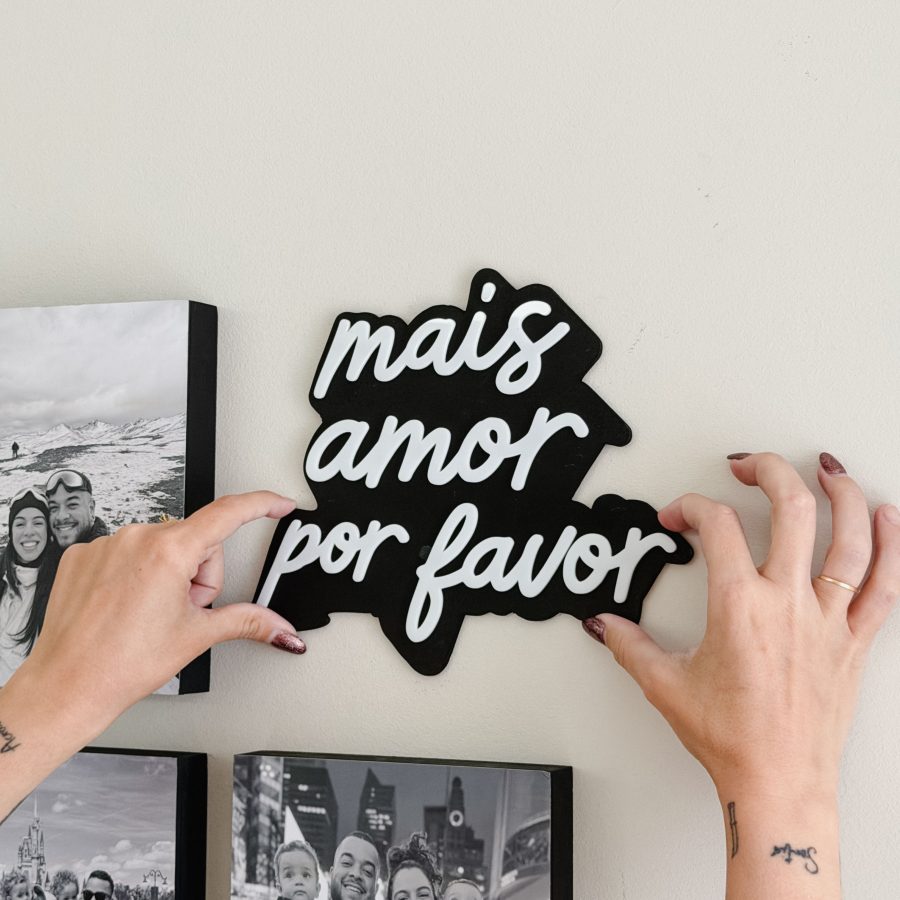 Lettering Mais Amor Por Favor