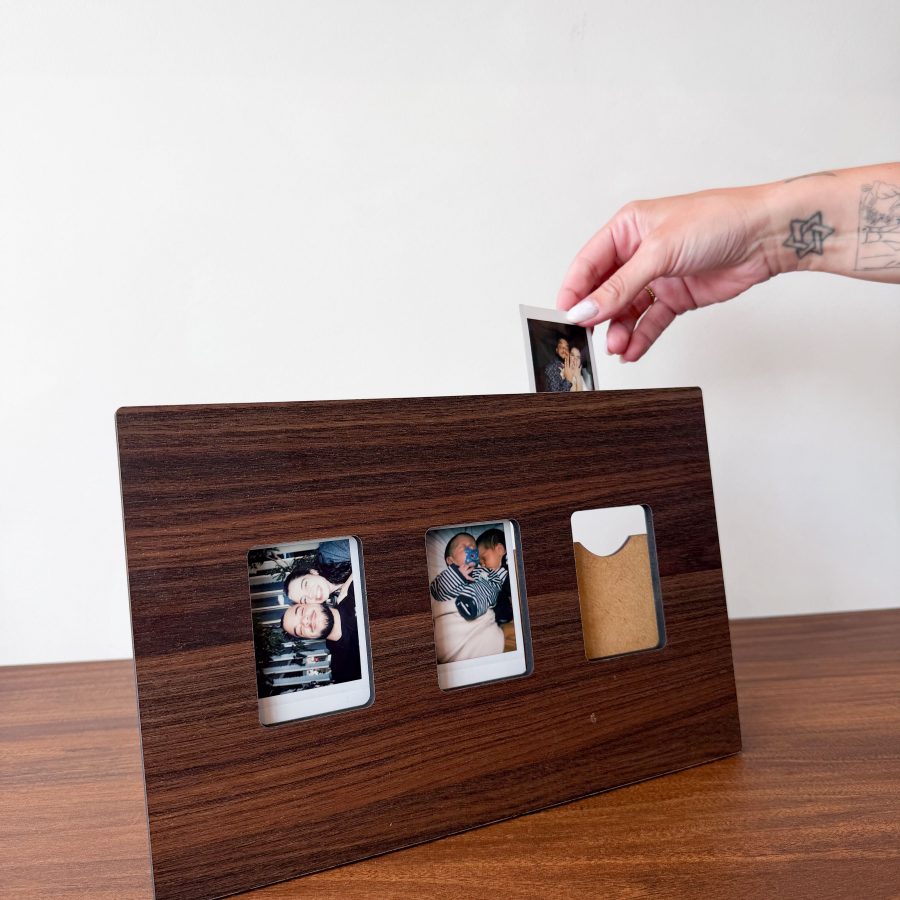 Porta-Retrato Polaroid de Parede ou Apoio